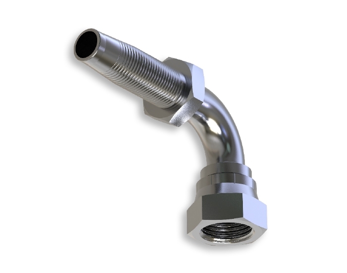 ' DKR 90° - REUSABLE BSPP 90° FEMALE WITH 60° CONICAL BORE '