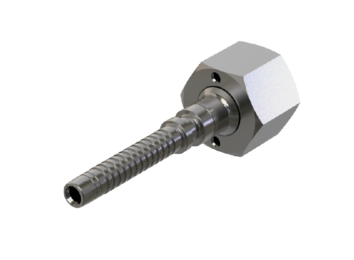 Metric female with 24° taper / O-Ring heavy series