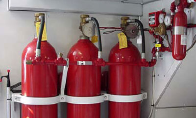 ' Fire extinguishing systems (CO2) '